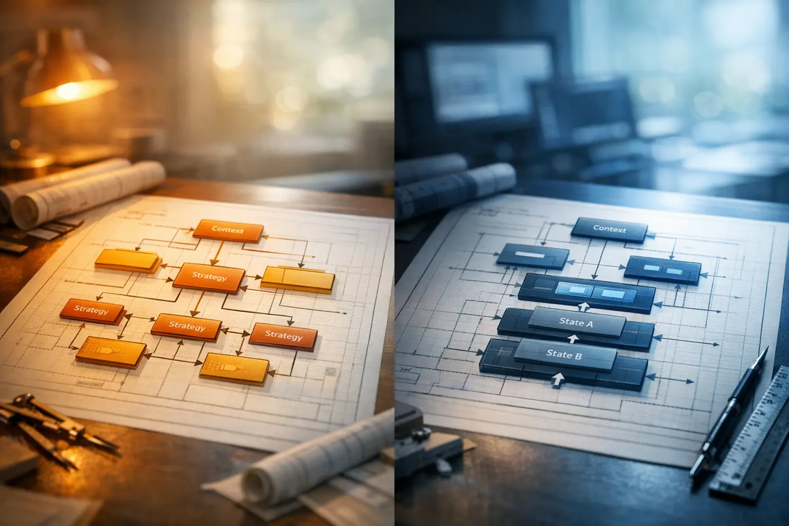 Strategy vs State Pattern in C#: Key Differences Explained